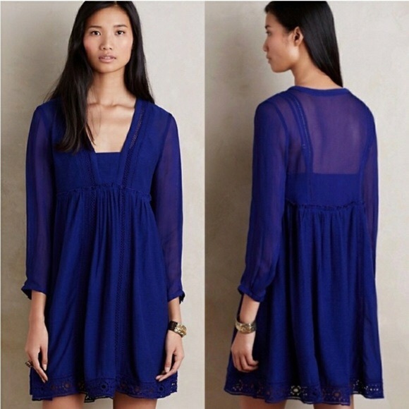 Anthropologie Vanessa Virginia North Star Dress